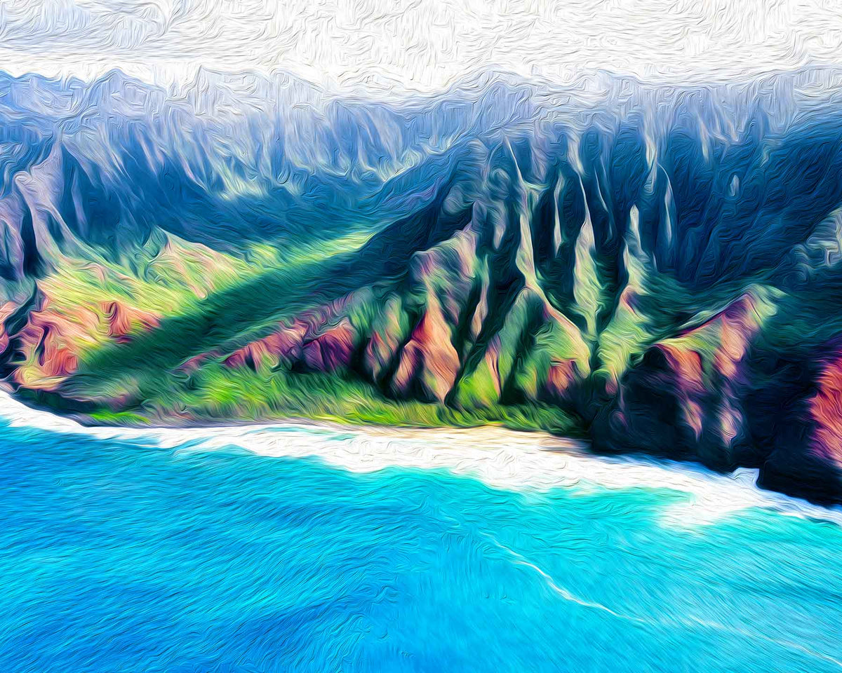 Coastal Waves (Kauai)
