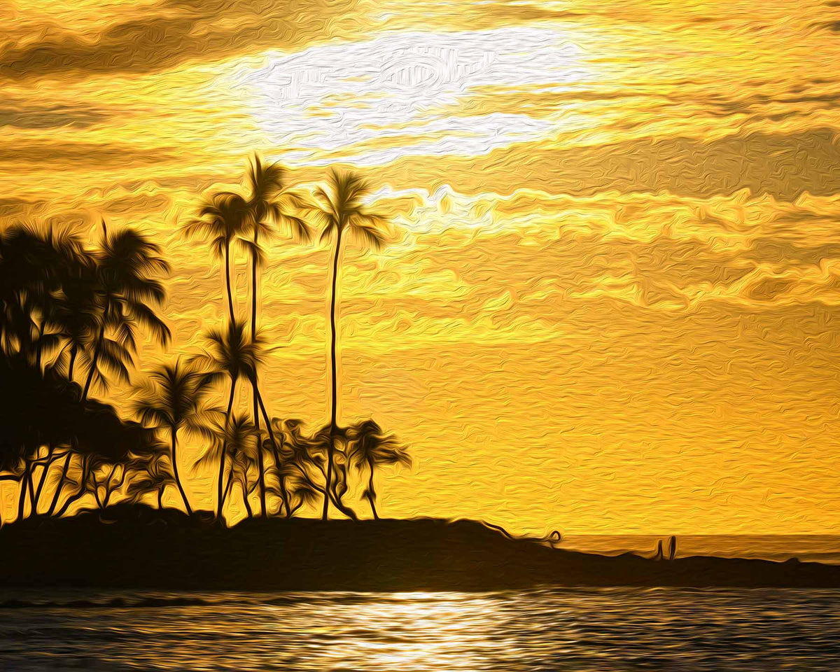 Silhouette Sunset (Big Island)