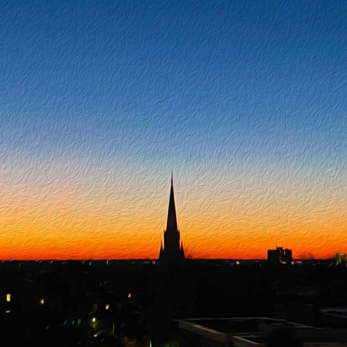 Sunset Steeple (Charleston)